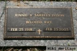 Jennie V Sarrels Ivison