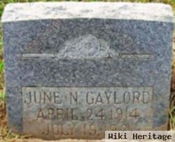 June N. Gaylord