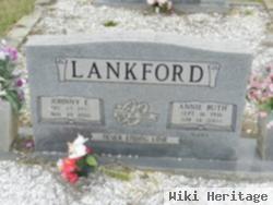 Johnny E Lankford