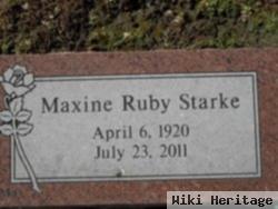 Maxine Ruby Starke