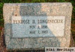 Penrose H Longenecker