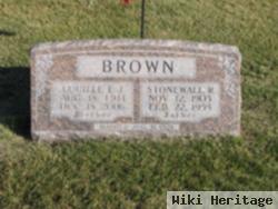 Stonewall R. Brown