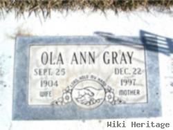 Ola Ann Hale Gray