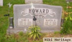 Elmo H Howard