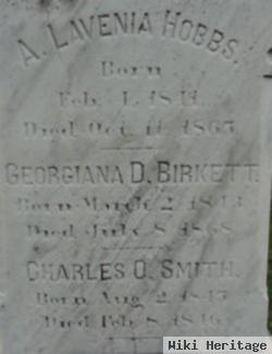 Georgiana D Birkett