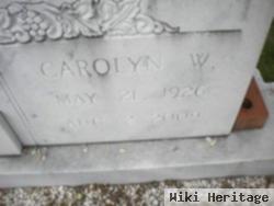 Carolyn W Wise