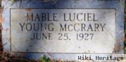 Mabel Luciel Young Mccrary