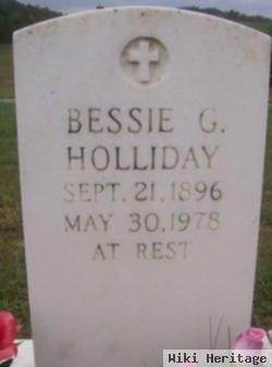 Bessie Amer Goad Holliday