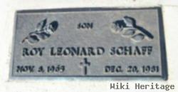 Roy Leonard Schaff