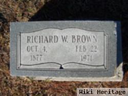 Richard W Brown