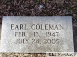 Earl Coleman