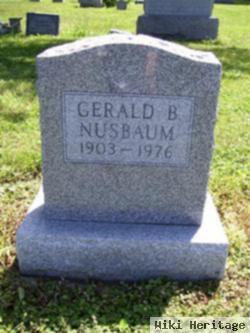 Gerald B Nusbaum