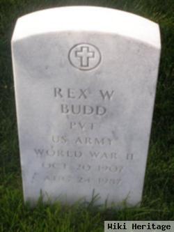 Rex William Budd