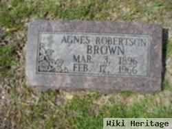 Agnes Robertson Brown