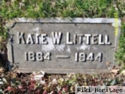 Katherine Corine "kate" Worth Littell