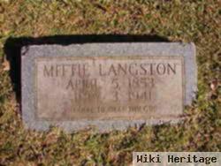 Mittie Langston