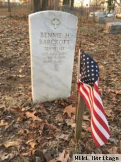 Sgt Benjamin Harmon "bennie" Barcroft