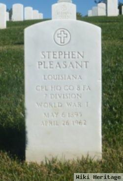 Stephen Pleasant