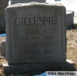 Lillie B Gillespie