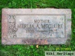 Merlia A Dye Mcclure