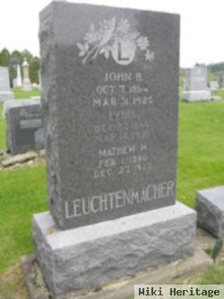 John B Leuchtenmacher