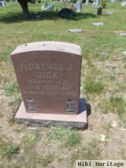 Florence J Dick