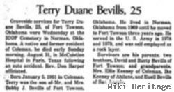 Terry Duane Bevills