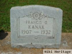 Francis O "fanny" Kanak