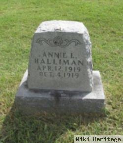 Annie L. Halliman