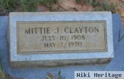 Mittie J Clayton