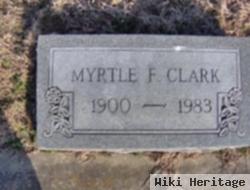 Myrtle F Garrett Clark