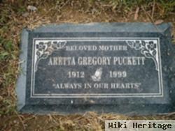 Aretta Gregory Madison Puckett