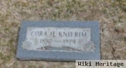 Cora H. Knierim