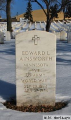 Edward L Ainsworth