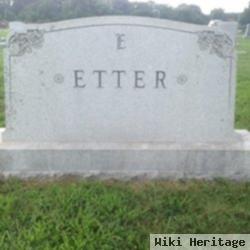 Edgar R Etter