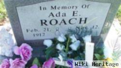 Ada E Roach