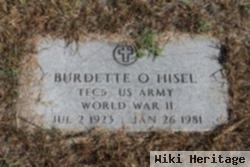 Burdette O Hisel