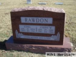 Joseph Warson "joe" Rawdon