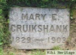 Mary E. Cruikshank