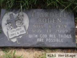 Elida "ardell" Buck Boden