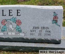 John Ervin "tennessee" Lee