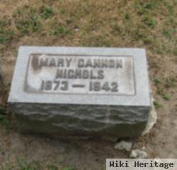 Mary Nelson Cannon Nichols