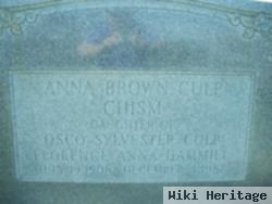 Anna Brown Culp Chism