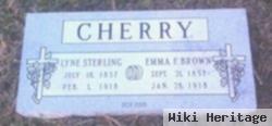 Emma F. Brown Cherry