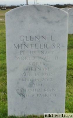 Lt Glenn Laverne Minteer, Sr