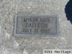 Myron Karl Dafforn