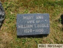 Mary Ann Dawson Bodle