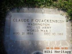 Claude F Quackenbush