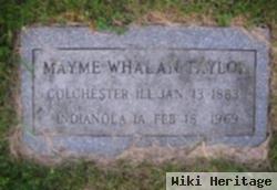 Mary Kathryn "mayme" Whalan Taylor