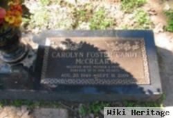 Carolyn "candy" Foster Mccreary